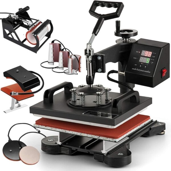 8-in-1-combo-heat-press-machine 8-in-1 Combo Heat Press Machine for Sale
