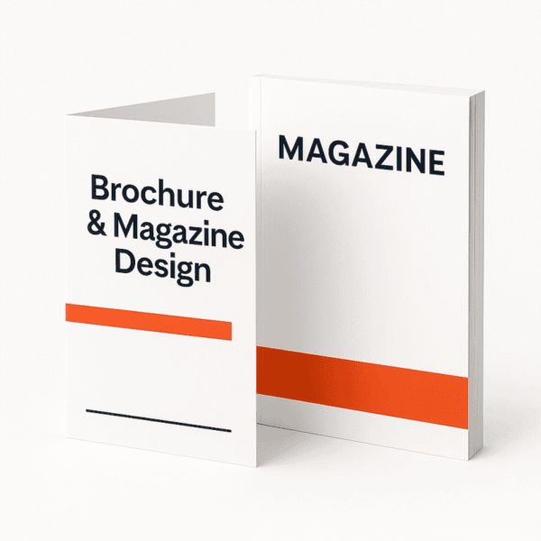 Brochure & Magazine Design Services Brochure & Magazine Design Services