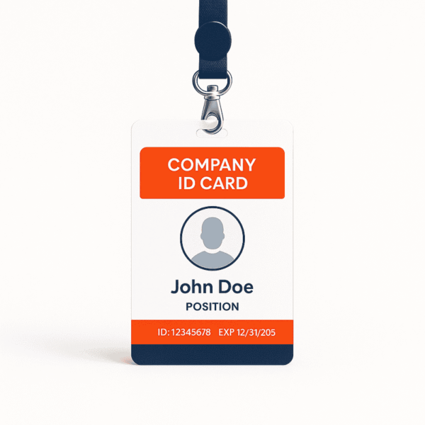 Company ID Card Design Services