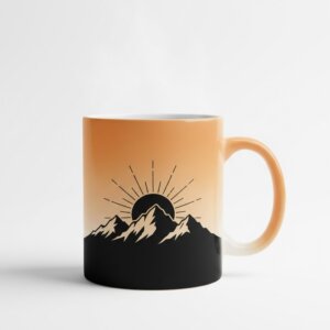 Custom Magic Heat-Changing Mug Personalized Color Changing Printing