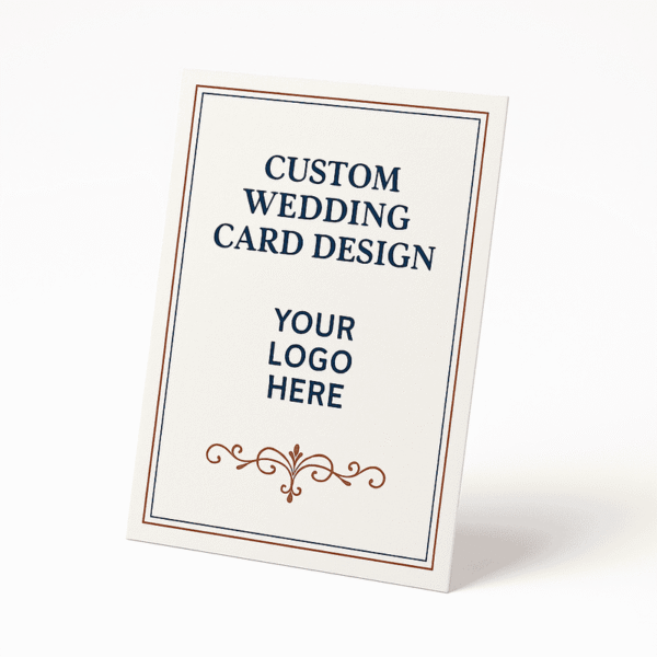 Custom Wedding Card Design