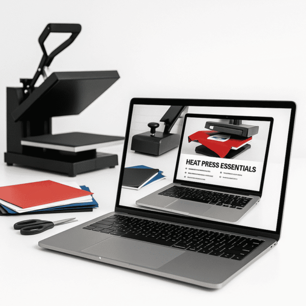 Heat Press Essentials online course Heat Press Essentials online course