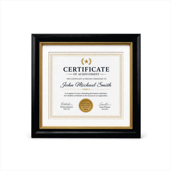 Certificate Frame Award Certificate & Document Frame in Nigeria