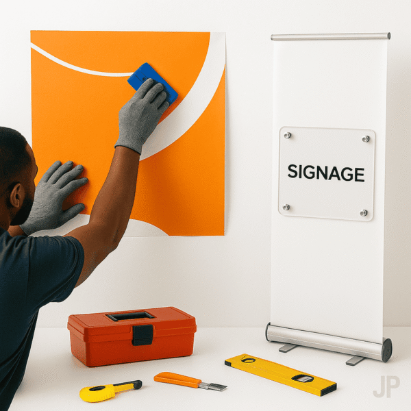 Signage Large-Format Installation Signage & Large-Format Installation in Africa