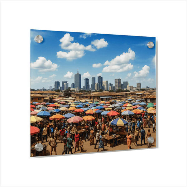 Face-Mounted Acrylic Photo Plaque in Lagos Nigeria