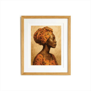 Framed Fine Art Giclée Print in Lagos Nigeria