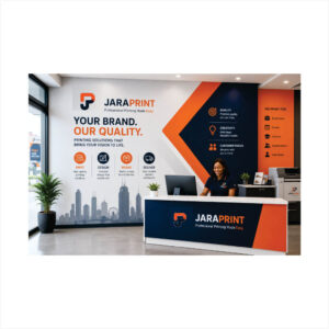 Office & Retail Brand Wall Murals in Nigeria | Laminated Graphics