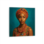 Square Acrylic Photo Plaque Print 12″×12″ Gloss, Float-Mount