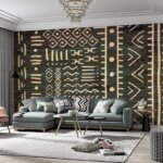 self-adhesive peel-and-stick wallpaper