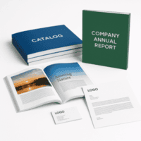 business cards and stationery items