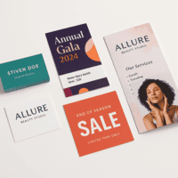 printed flyers marketing materials