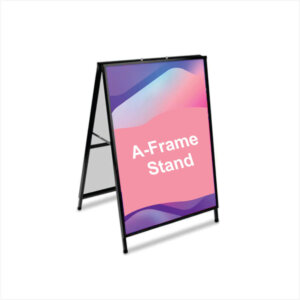 Custom A-Frame Signs (Sandwich Board Signs) in Nigeria | Outdoor Business Signs