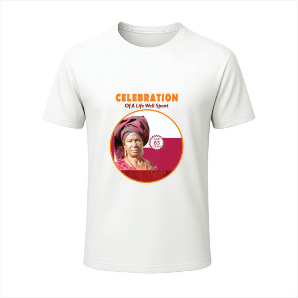 Custom Funeral T-Shirt Printing in Nigeria | Memorial & Tribute Shirts