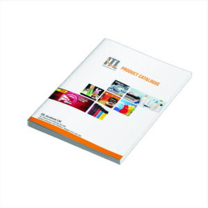 Professional product catalogue printing in Nigeria with premium booklet finishing and vibrant product images