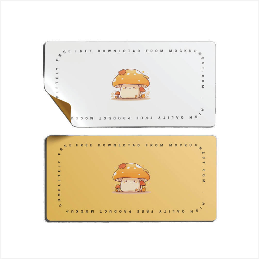 Custom Rectangular Stickers Printing | JaraPrint