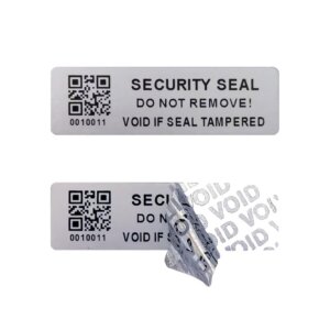Tamper Proof Security Sticker Printing in Nigeria VOID Seal Labels