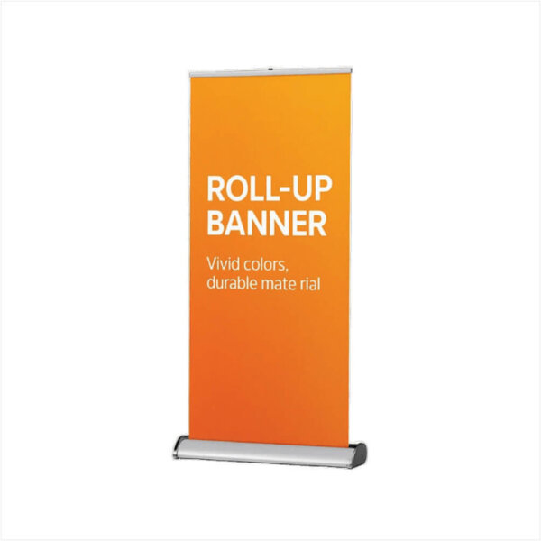 Roll-Up Banner Printing in Lagos Nigeria | Custom Printed Roll-Up Banner (Big Base)