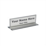 Acrylic Desk Name Plate in Nigeria | Custom Office Name Plate Printing