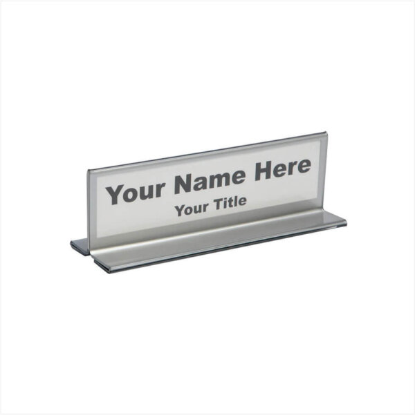 Acrylic Desk Name Plate in Nigeria | Custom Office Name Plate Printing