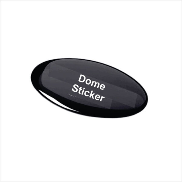 Custom Dome Sticker Printing in Nigeria | 3D Epoxy Logo Labels