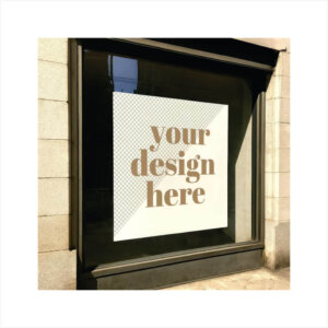Custom Window Graphics Printing in Nigeria | Storefront & Office Glass Branding