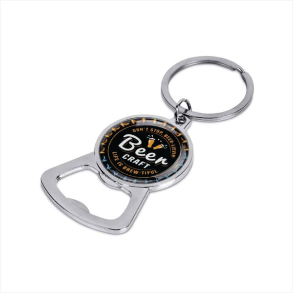 Dome Metal Bottle Opener Keychain Custom Dome Metal Bottle Opener Keychain Printing in Nigeria | Altitude Chevron Dome Bottle Opener Keyholder