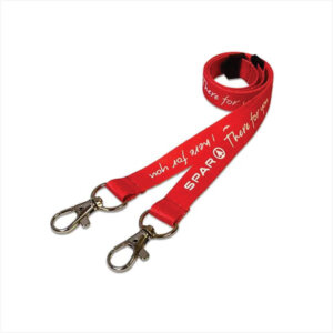 Double Clip Lanyard Printing in Nigeria | Custom Conference & Event Lanyards