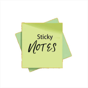 Promotional Sticky Notepad Printing (3" x 3" – 400 Sheets) in Nigeria | Custom Branded Sticky Notes