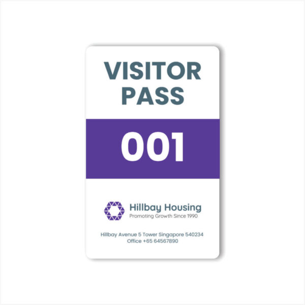 Visitor Pass & ID Card (1) Visitor Pass & ID Card Printing in Nigeria | Custom Visitor Identification Cards
