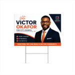 Custom Campaign Coroplast Yard Signs