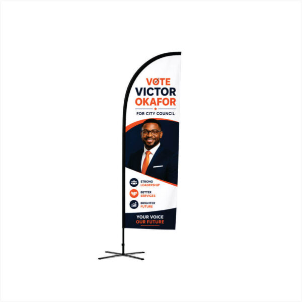 Campaign Flag Printing in Nigeria