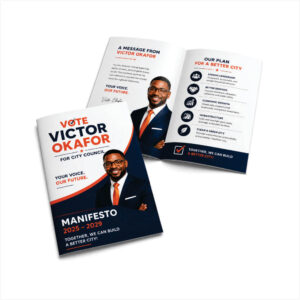 Campaign Manifesto Booklet Printing in Nigeria