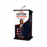 Campaign Podium Branding in Nigeria