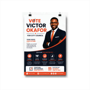 Custom Campaign Poster Printing in Nigeria