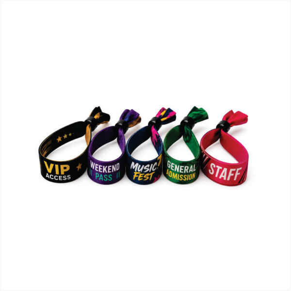 Custom Fabric Event Wristbands Custom Fabric Event Wristbands | Woven & Printed Festival Wristbands in Nigeria