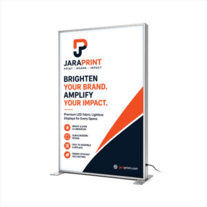 Custom LED Fabric Lightbox Display | Illuminated Exhibition Displays Nigeria