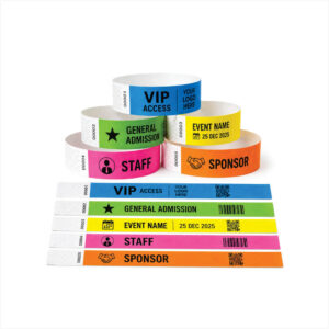 Custom Tyvek Event Wristbands | Printed Admission Wristbands in Nigeria