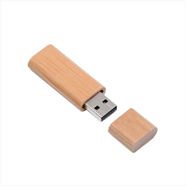 Custom Bamboo USB Drive | Eco-Friendly Branded Flash Drive Printing in Nigeria