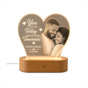 LED Acrylic Night Lamp | Personalized Photo LED Lamp in Nigeria