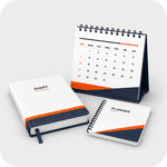 Printed calendars and planners