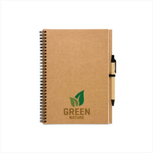 Recycled Paper Notebook with Pen | Custom Eco-Friendly Notebook Printing in Nigeria