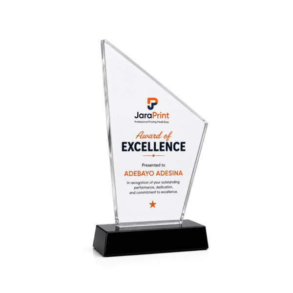 Acrylic Tower Award | Custom Achievement & Recognition Awards