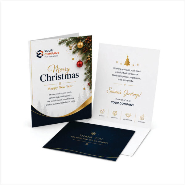 Corporate Christmas Greeting Cards Corporate Christmas Greeting Cards Printing in Nigeria with custom business branding and festive design