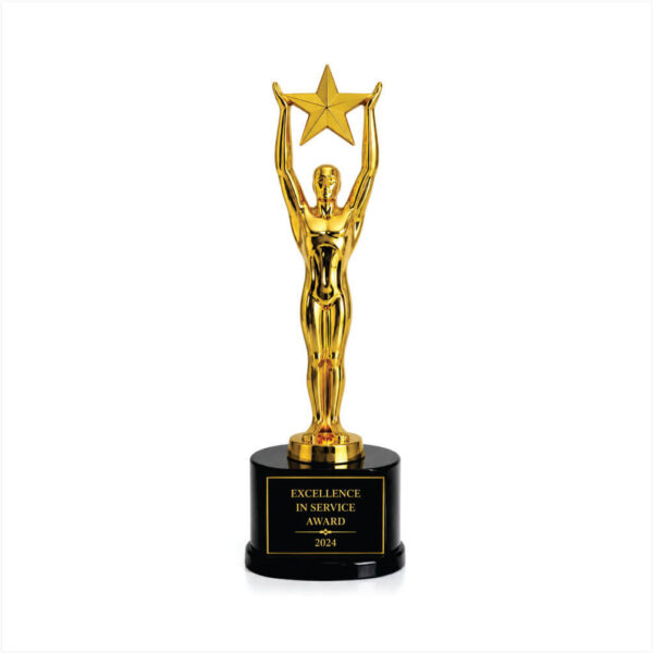 Custom Metal Award Plaque | Aluminum, Brass & Steel Awards in Nigeria