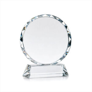 Crystal Circle Award | Custom Corporate Recognition Award