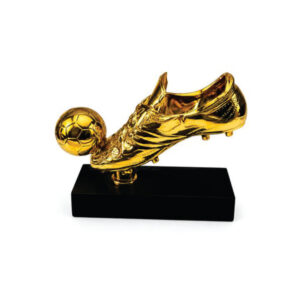Golden Boot & Ball Football Trophy | Custom Sports Awards