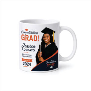 Personalized Graduation Mug Printing in Nigeria Custom Gift
