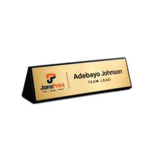 Custom Recognition Name Plates in Nigeria