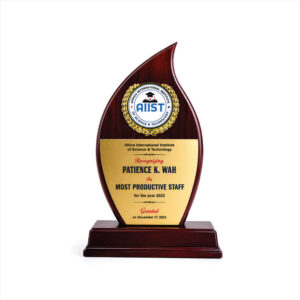 Wooden Appreciation Plaque | Custom Appreciation Awards