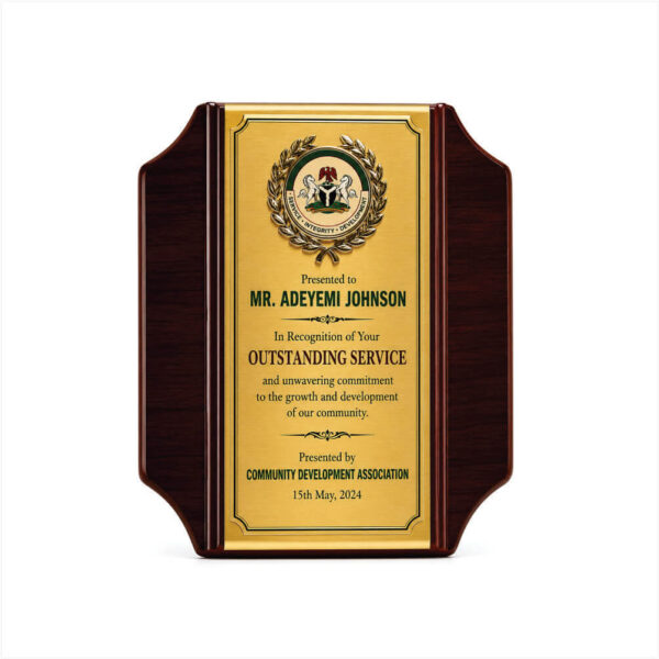 Wooden Certificate Plaque Wooden Certificate Plaque | Custom Certificate Display